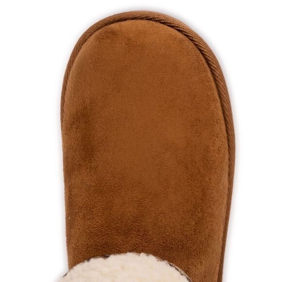 Muk Luks Adelle Platform Foldover Bootie- Chestnut - Picture 4 of 10